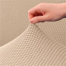 Cubre silla con respaldo color beige