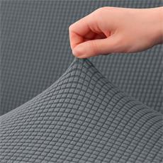 Cubre silla con respaldo color gris