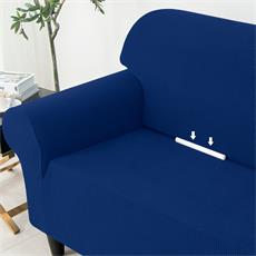 Funda protectora sofa 1 cuerpo col. azul