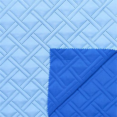 Tela acolchada col. azul/celeste 2,50 ancho 2