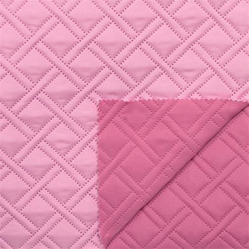 Tela acolchada col. fucsia/rosado 2,50 ancho 2