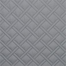 Tela acolchada col. negro/gris 2,50 ancho