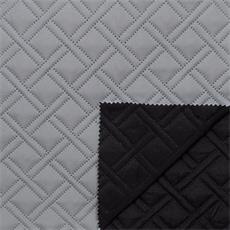 Tela acolchada col. negro/gris 2,50 ancho