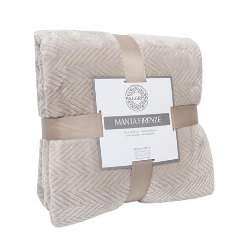 Manta firenze 130x150 cm. color beige