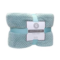 Manta pop corn 130x180 color aqua