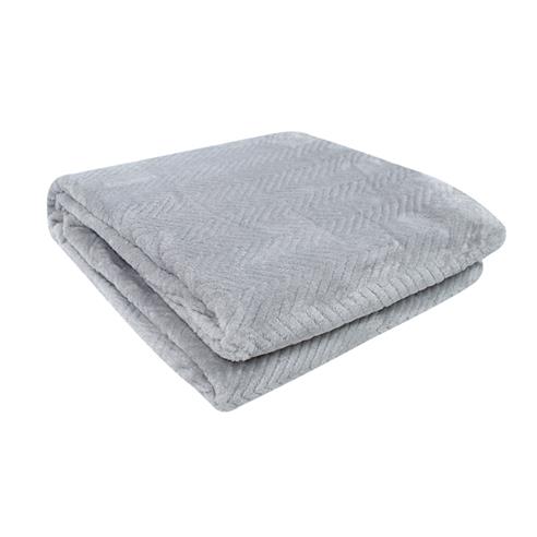 Manta firenze 130x150 cm. color gris 2