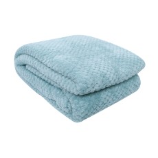 Manta pop corn 130x180 color aqua