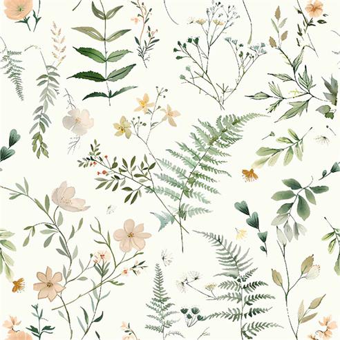 Linette rep. agua "flowers" 1.60 mtr.