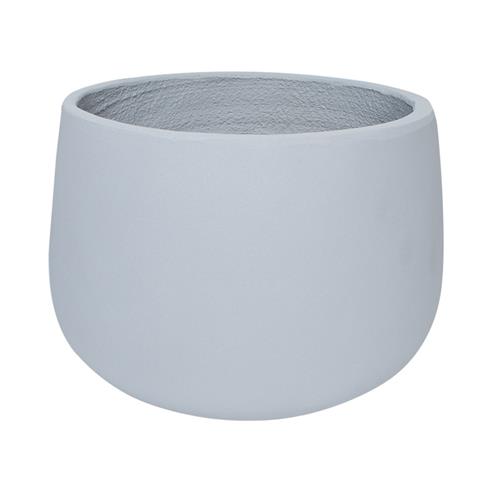 Macetero tepa gris - 33x23 cm