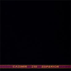Casimir "210 sup."  col. negro  1.50 ancho