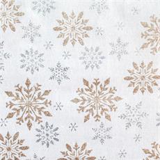 Lino navideño "078" color blanco