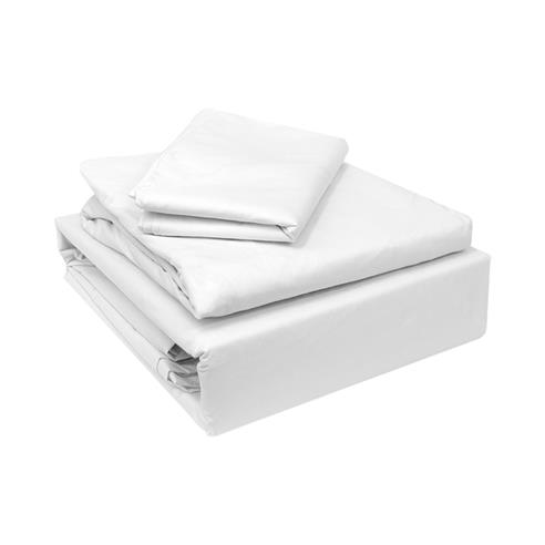 Set sabana premium 220 hilos blanco king 2
