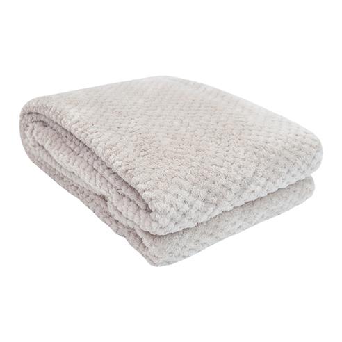 Manta pop corn 130x160 color beige 2