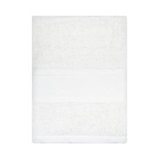 Set 2 toallas col. blanco 50x80+70x140-100c%algodon-440gr/m2