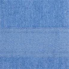 Set 2 toallas col. celeste 50x80+70x140-100c%algodon-440gr/m2