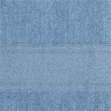 Set 2 toallas col. cielo 50x80+70x140-100c%algodon-440gr/m2
