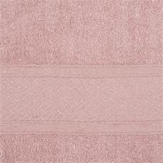Set 2 toallas col. palo rosa 50x80+70x140-100c%algodon-440gr/m2