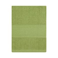 Set 2 toallas col. verde 50x80+70x140-100c%algodon-440gr/m2