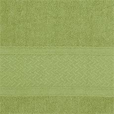 Set 2 toallas col. verde 50x80+70x140-100c%algodon-440gr/m2