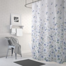 Cort. conf. baño dis. violeta 180x180