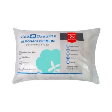 Pack 2 alm. de microfibra 50x70