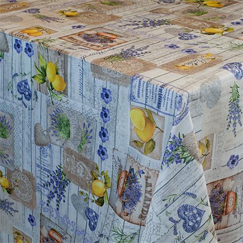 Mantel conf. linette rep. agua lavanda 155x230cm 2