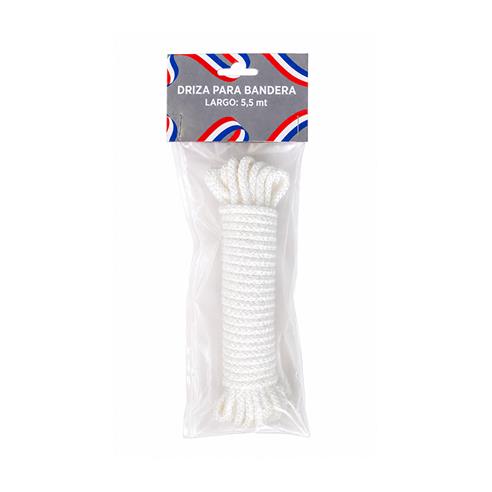 Driza para bandera 5.50 mtr 5mm