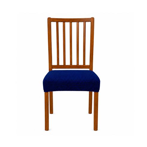 Cubre silla con fijacion color azul 2