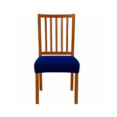 Cubre silla con fijacion color azul