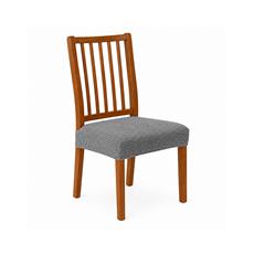 Cubre silla con fijacion color gris