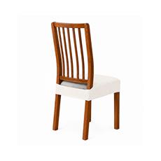 Cubre silla con fijacion color marfil