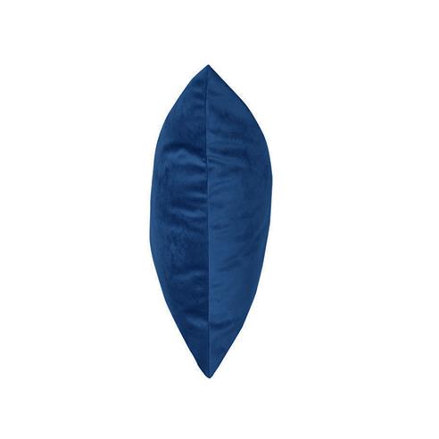 Cojin velvet azul 40x40 cm.* 2