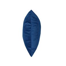 Cojin velvet azul 40x40 cm.*