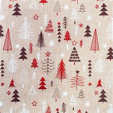 Lino navideño "006" color natural