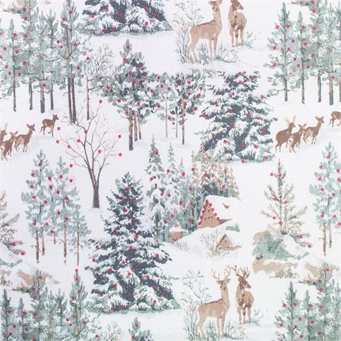Lino navideño "k11" color blanco